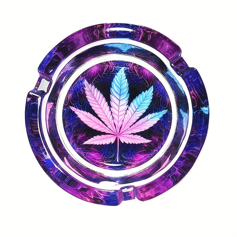 Pink Leaf Ashtray – Stylish Desktop Decor