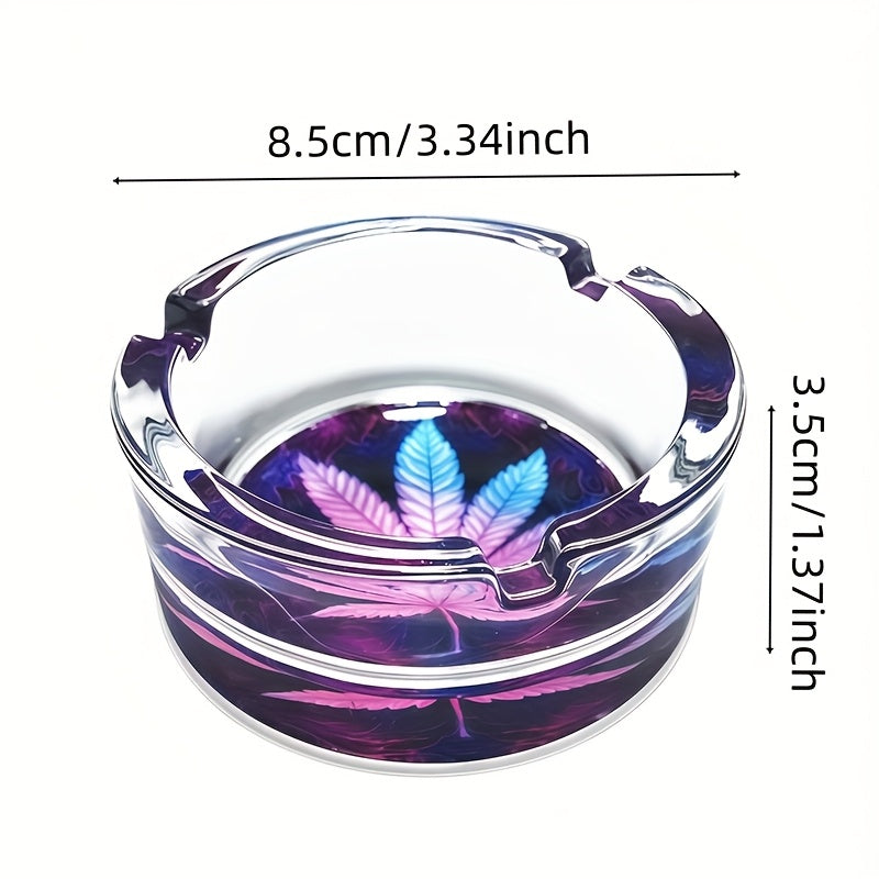 Pink Leaf Ashtray – Stylish Desktop Decor