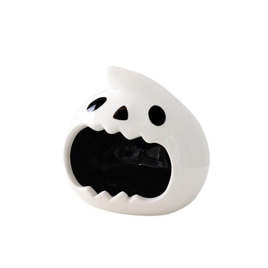 Cute Ceramic Head Ashtray – Creative Desktop Decor