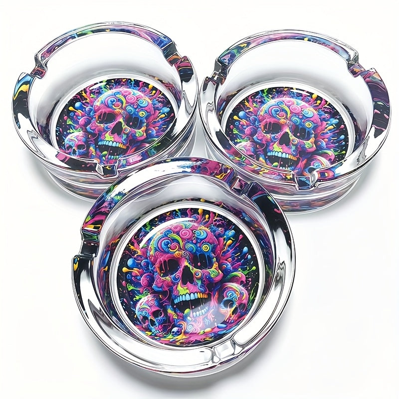 Graffiti Skull Ashtray – Creative Decorative Ash Tray