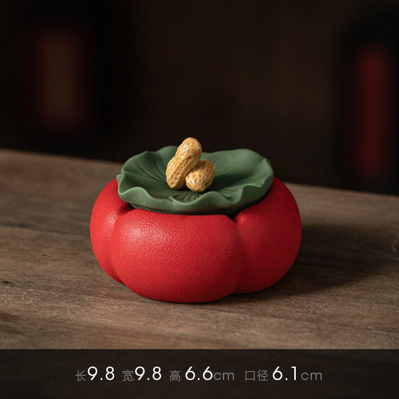 Creative Ashtray with Lid – Windproof Tea Table Ash Tray