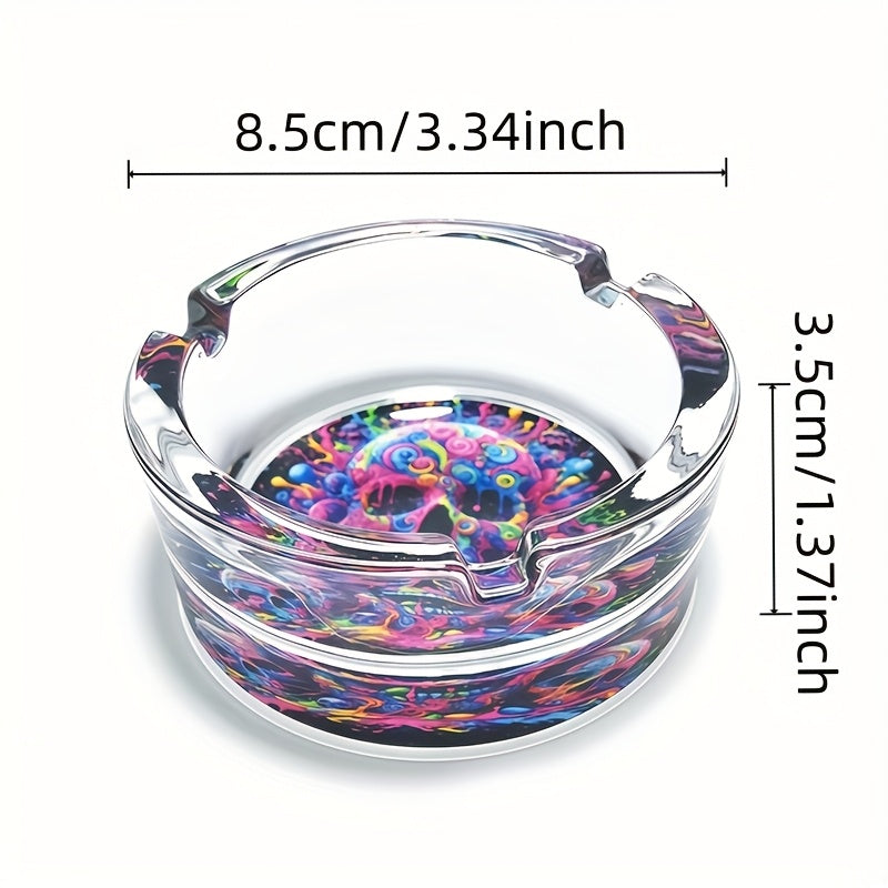 Graffiti Skull Ashtray – Creative Decorative Ash Tray