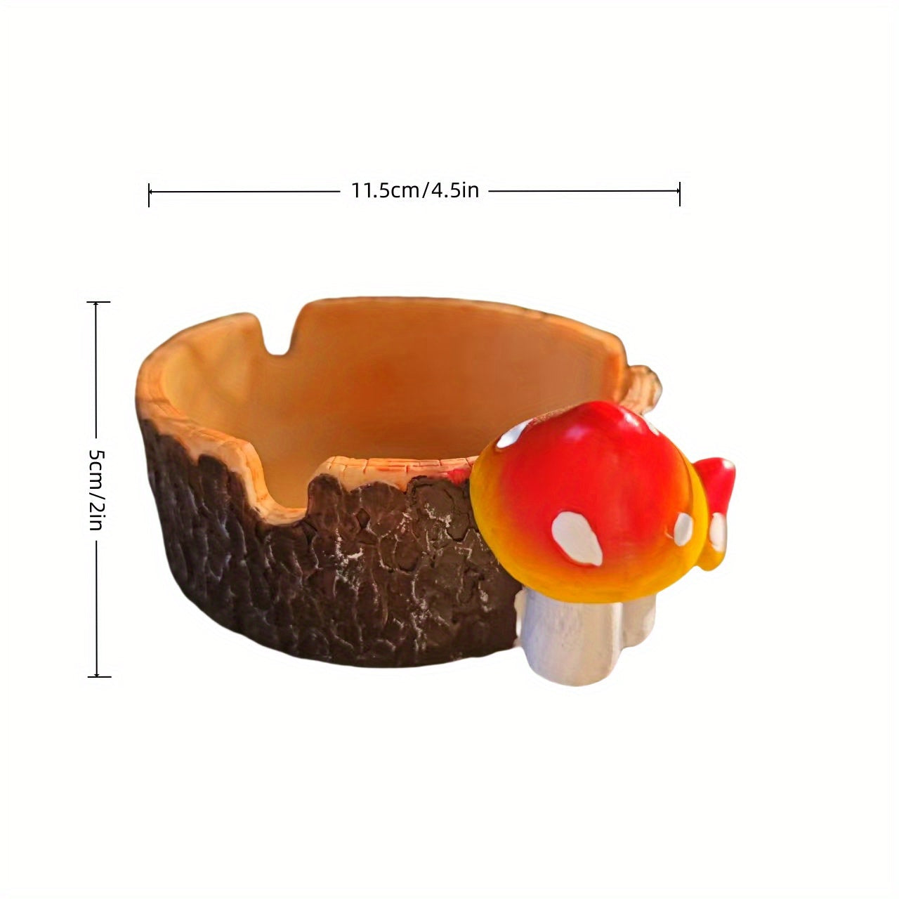Forest Mushroom Ashtray – Creative Resin Decor
